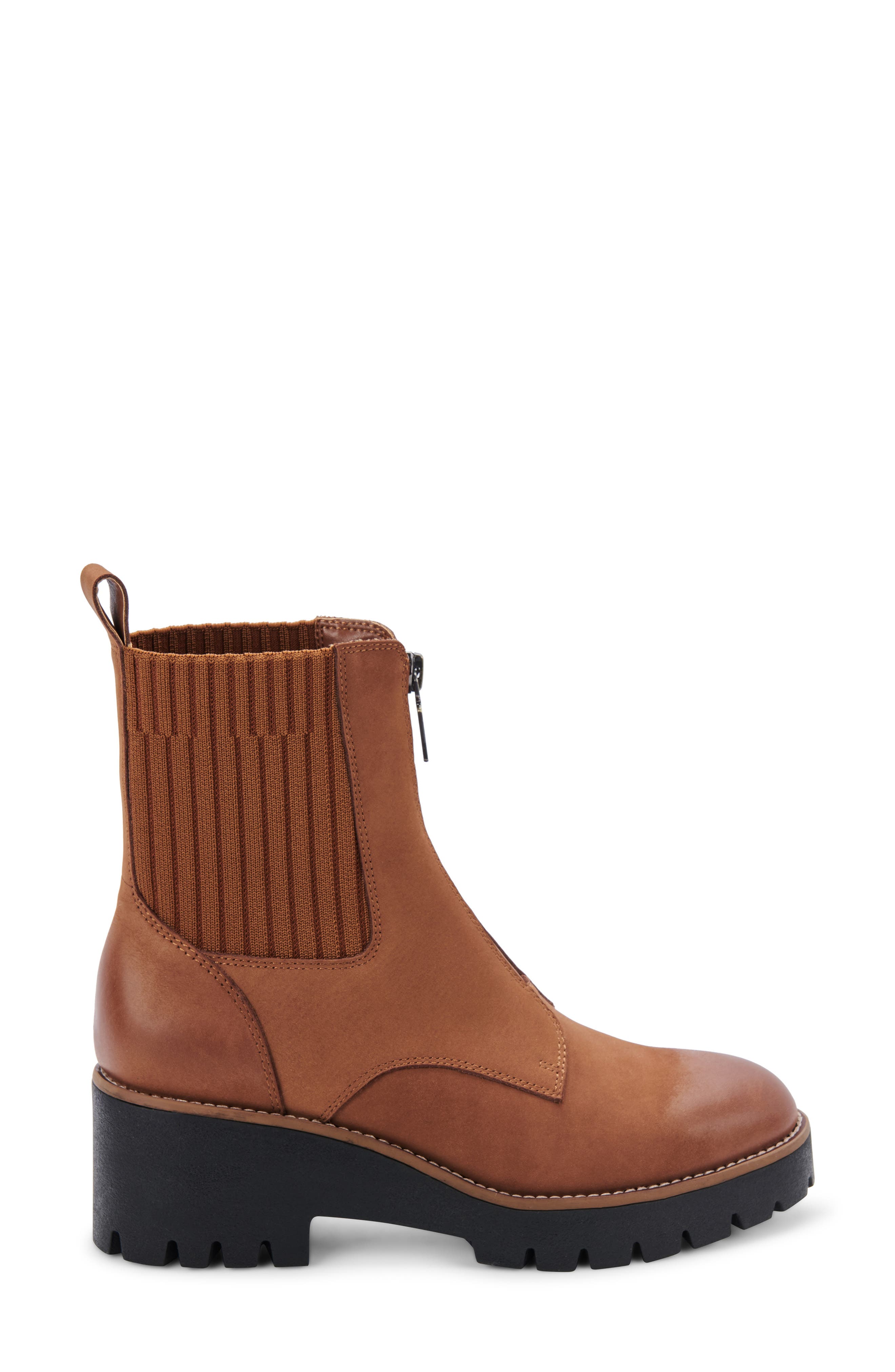 Dixie Waterproof Boot, Alternate, color, COGNAC NUBUCK