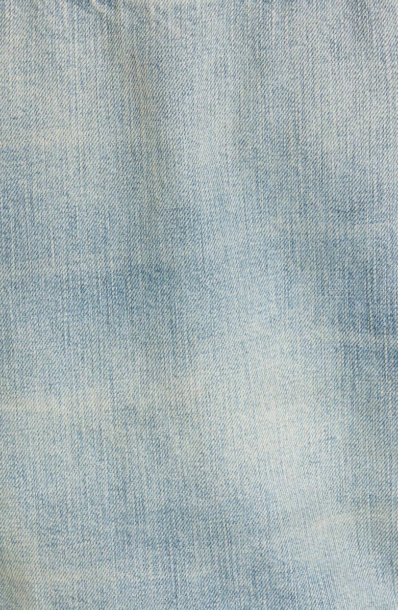 Saint Laurent Boyfriend Denim Jacket, Alternate, color, 