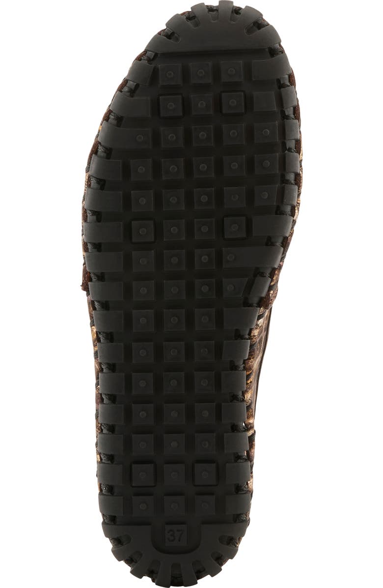 Spring Step Kathaleta Flat, Alternate, color, Dark Brown Multi