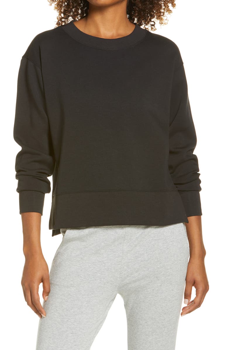 Zella Nola Amazing Fleece Sweatshirt, Main, color,
