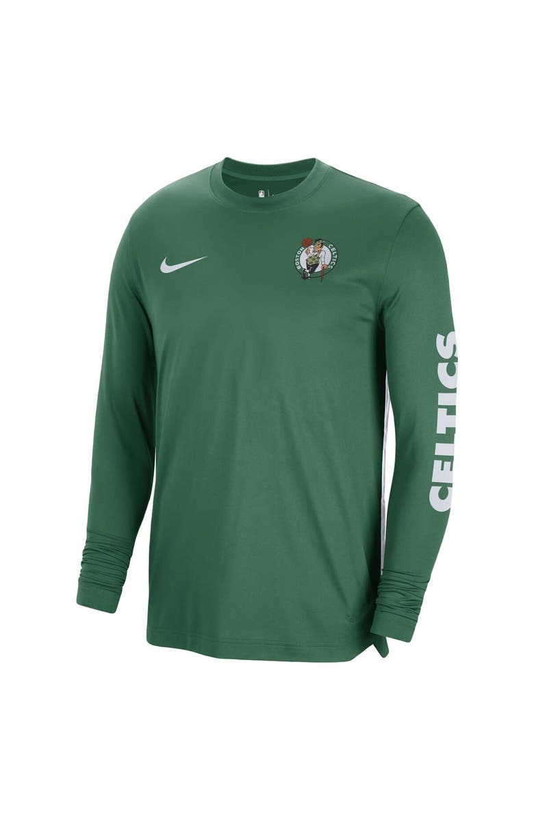 Nike Unisex Nike Kelly Green Boston Celtics 2023/24 Authentic Pregame Long Sleeve Shooting Shirt, Alternate, color, 
