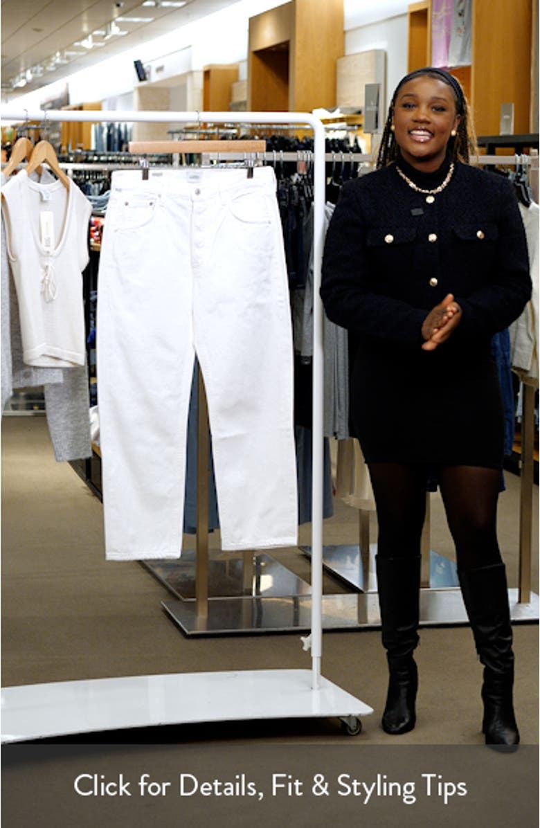 Winslow High Waist Crop Boyfriend Jeans, sales video thumbnail