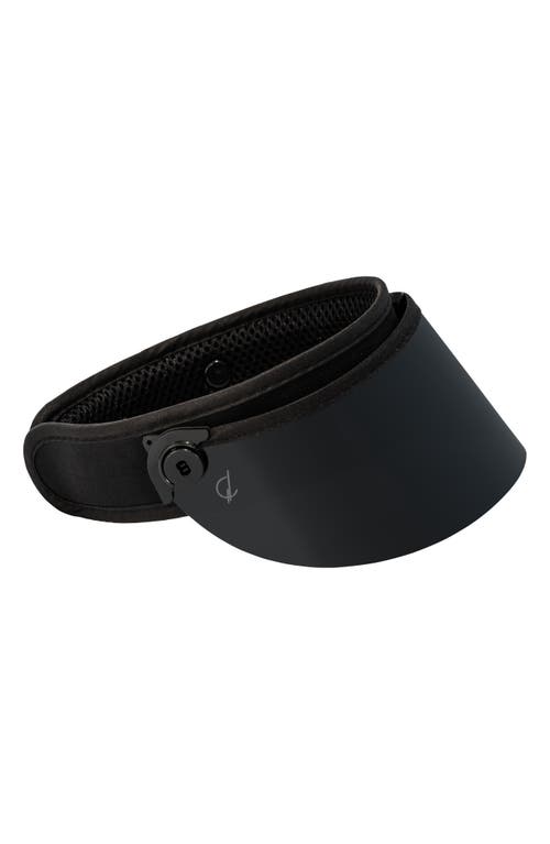 Bluestone Sunshields Shorty Lux Visor in Black/Midnight Black  product