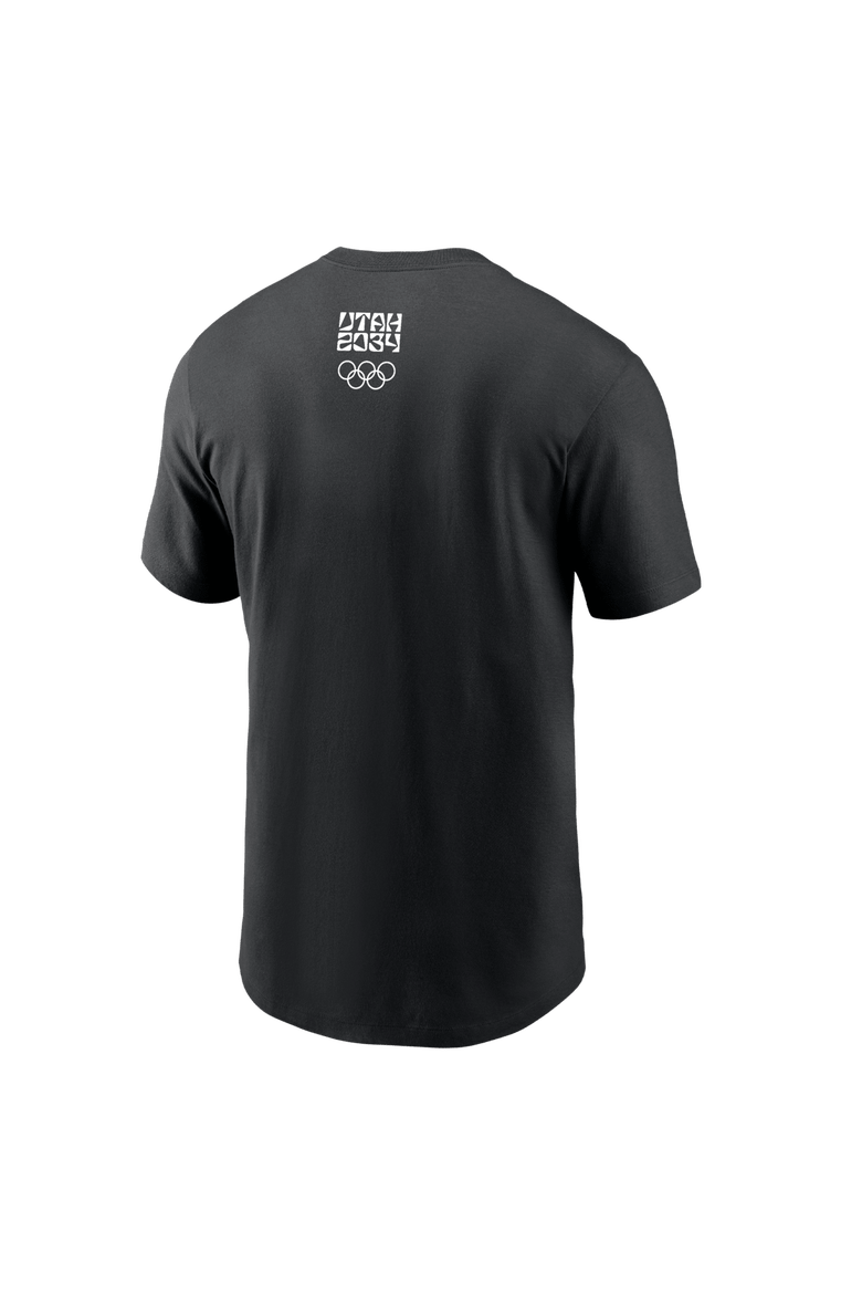Men's Nike Black Utah 2034 Winter Olympics Dri-FIT T-Shirt, Alternate, color, Black