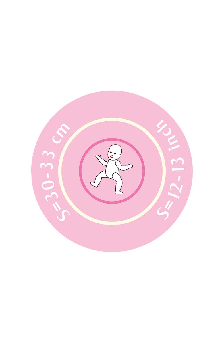 Gotz Soft Pink Baby Doll Boots accessories, Alternate, color, 