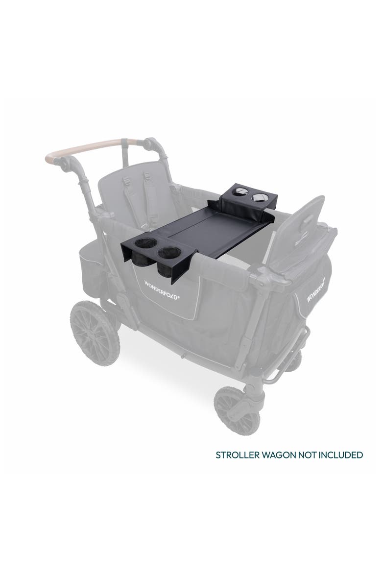 Flex Snack Tray for L2 Wagon, Alternate, color, BLACK