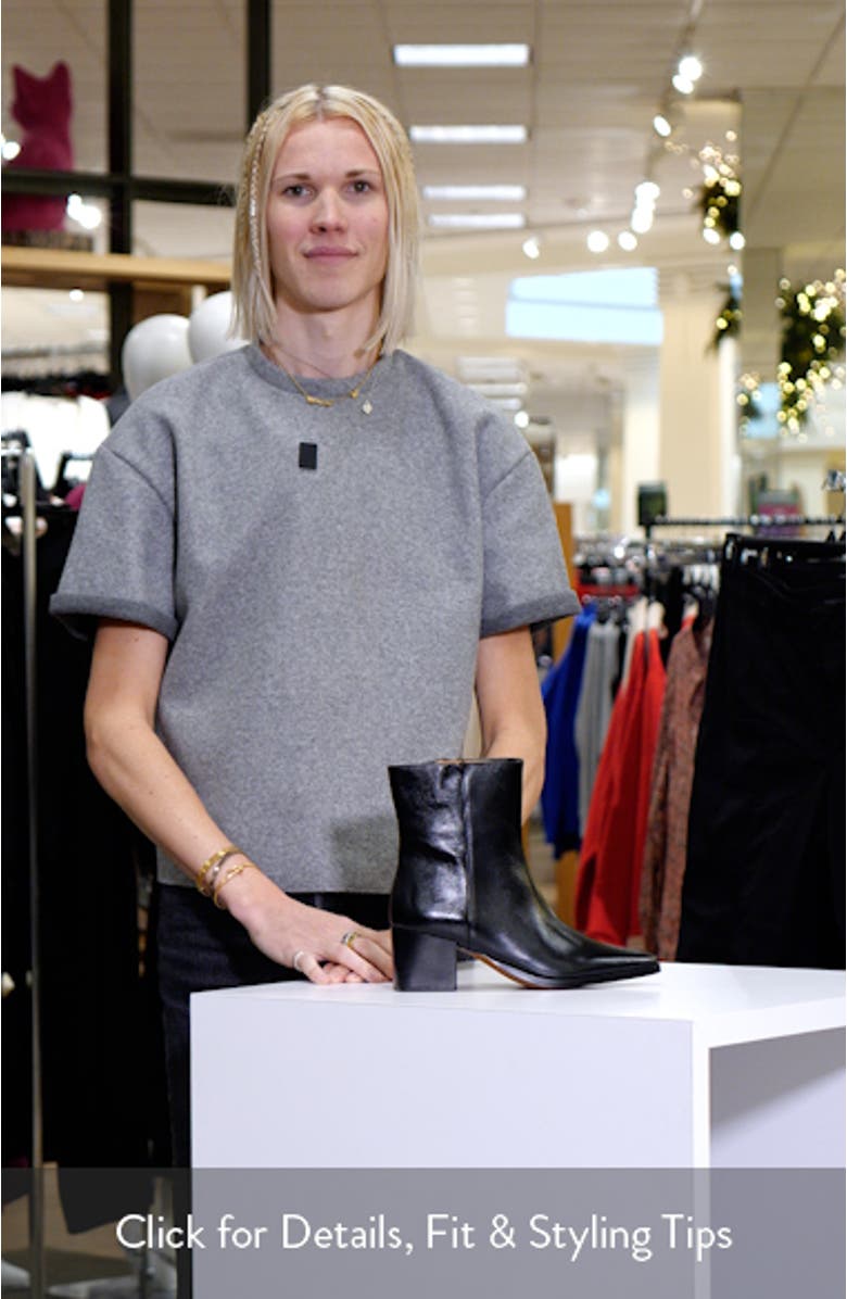 Wilshire Block Heel Bootie, sales video thumbnail