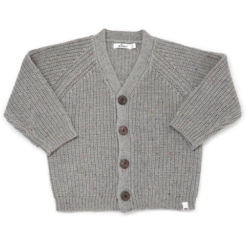 Grandpa Knitted Cardigan-Toddler, Little Kid
