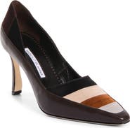 Manolo Blahnik Soria Pointed Toe Pump