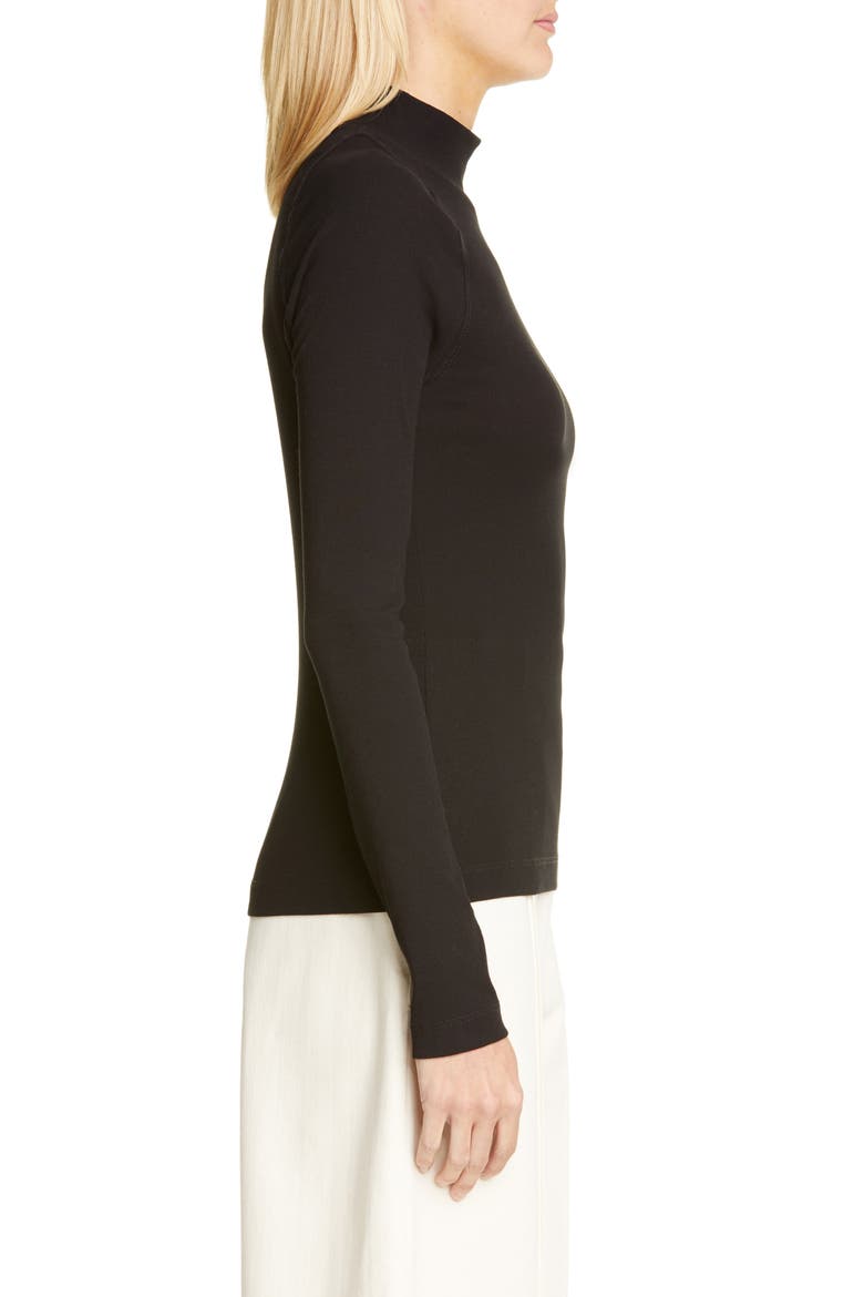 One-Shoulder Top, Alternate, color, BLACK