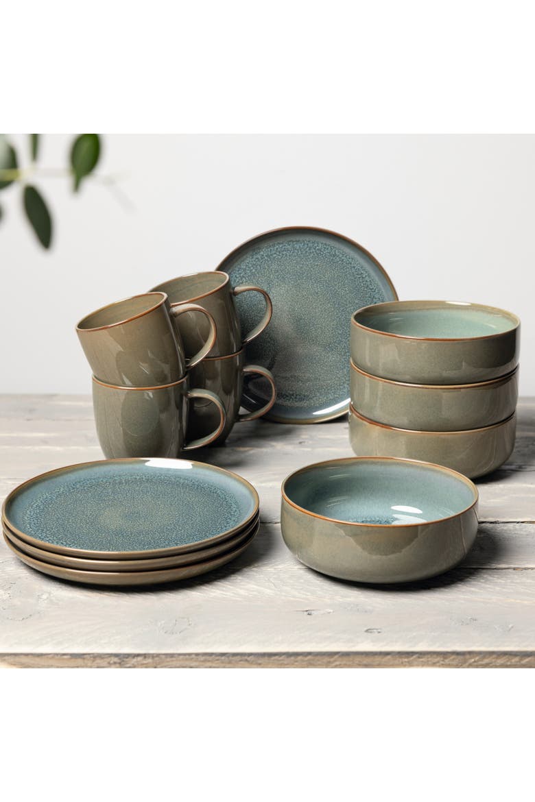 Crafted Breeze Salad Plate, Alternate, color, Green