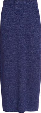 ST. JOHN Margo Legacy Crepe Knit Midi Skirt