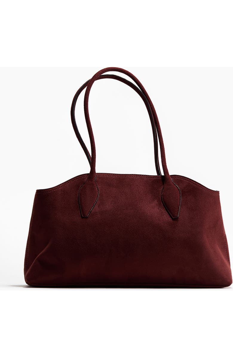 H&M Tote Bag, Main, color, Burgundy