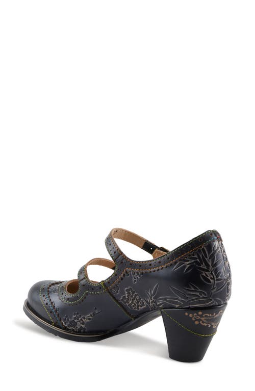 L'artiste By Spring Step Gaviria Mary Jane Pump In Black