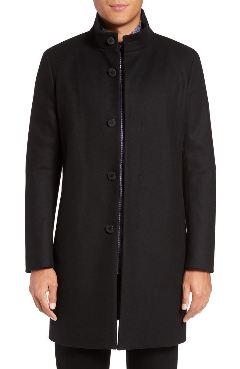 Theory 'Belvin' Wool Blend Car Coat, Main, color, 