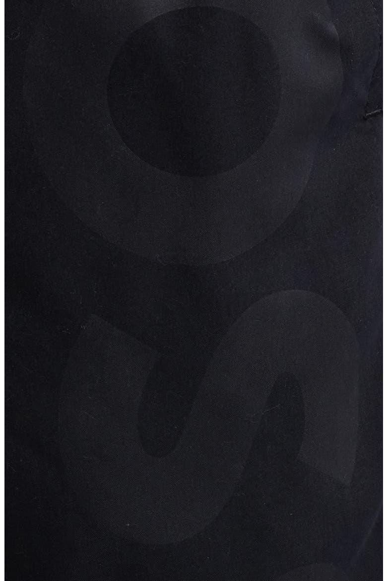 Orca Logo Graphic Swim Trunks, Alternate, color, BLACK