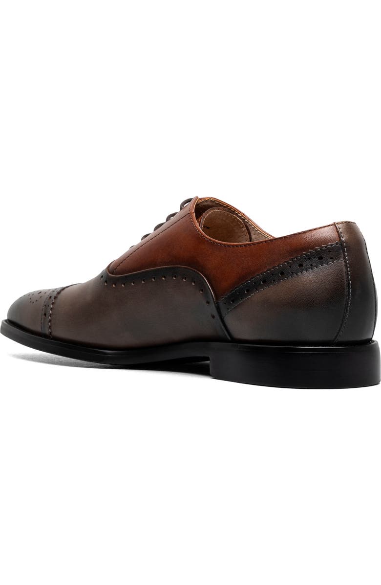 Stacy Adams Reynolds Cap Toe Oxford, Alternate, color, Gray Multi