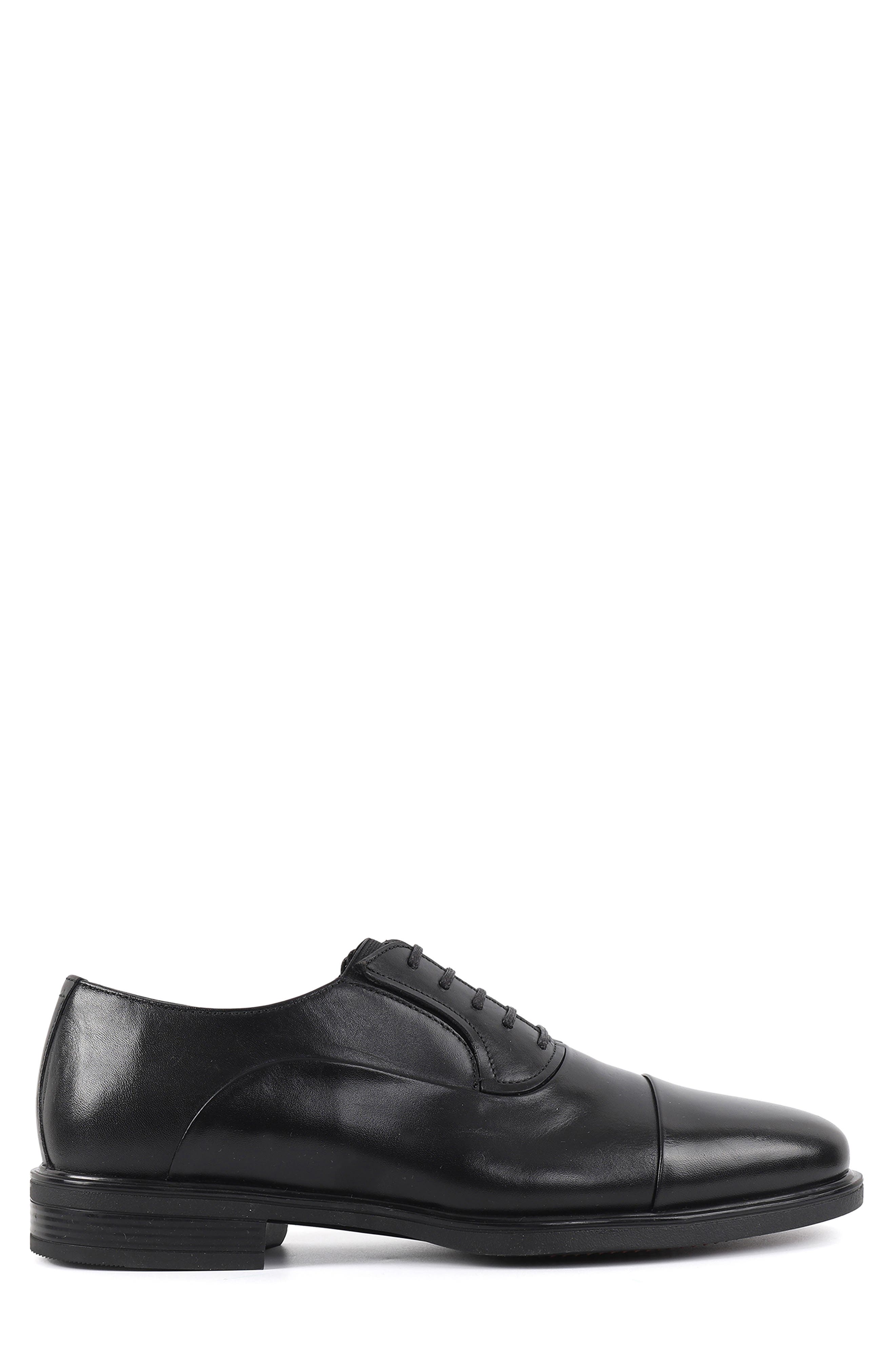 VELLAPAIS Babuino Cap Toe Oxford, Alternate, color, Black