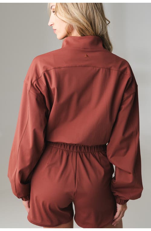 Vitality Nomad Jacket In Brown