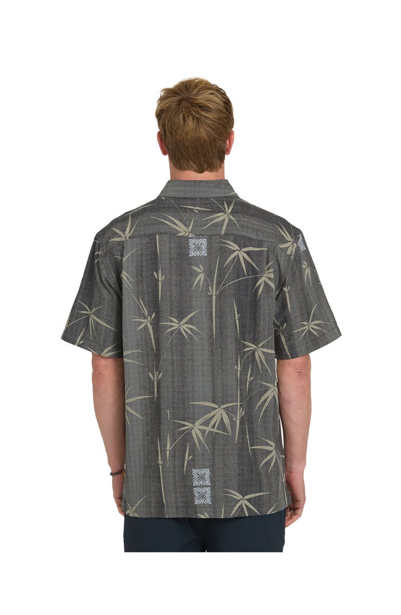 Quiksilver Waterman Bamb Bay WM SS Short Sleeve Shirt, Alternate, color, Phantom