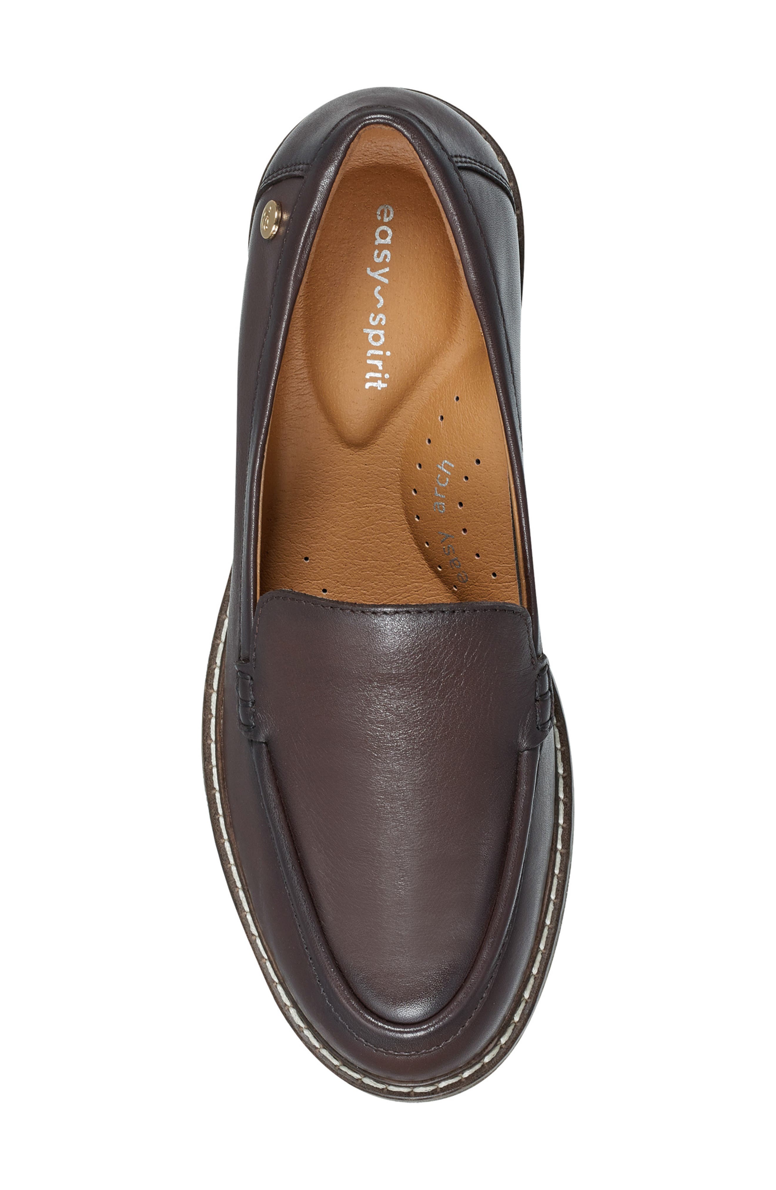 Jaylin Loafer, Alternate, color, DARK BROWN