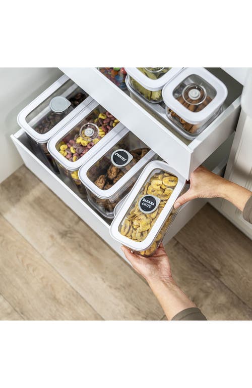 Zwilling Cube 12-piece Small And Medium Food Storage Organizer Set In White