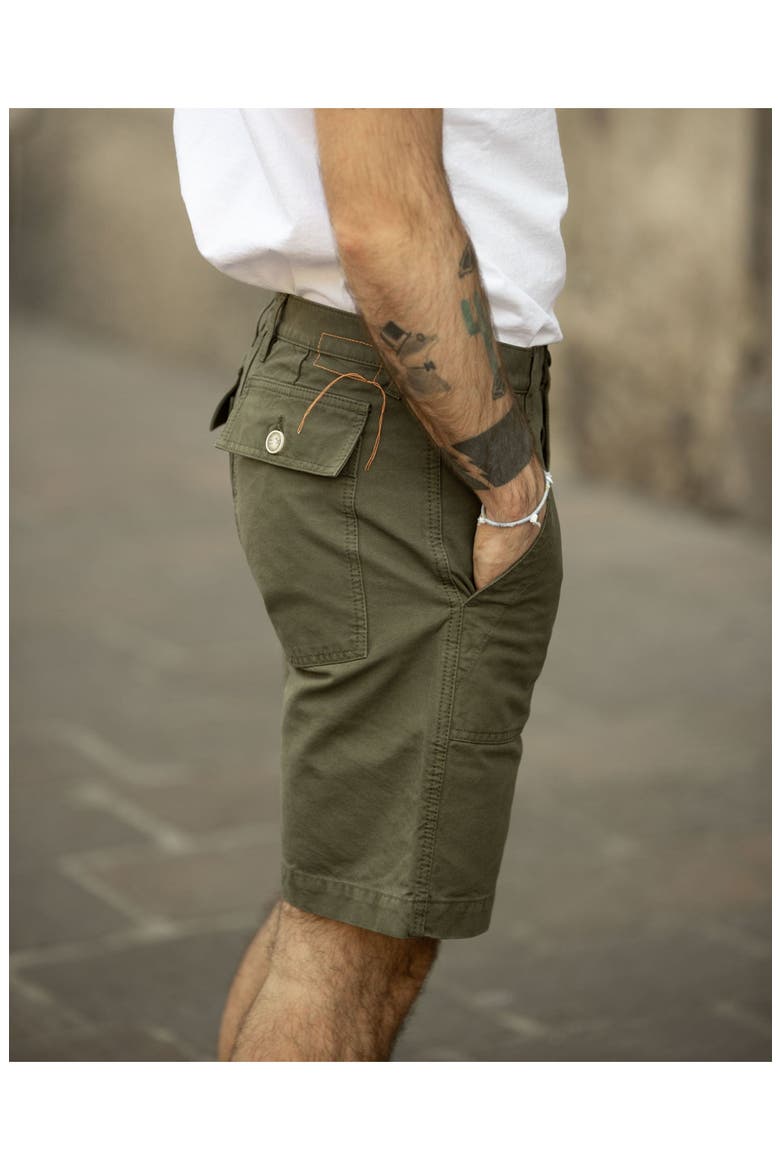 Rebelt Cotton Pocket Bermuda, Alternate, color, GREEN