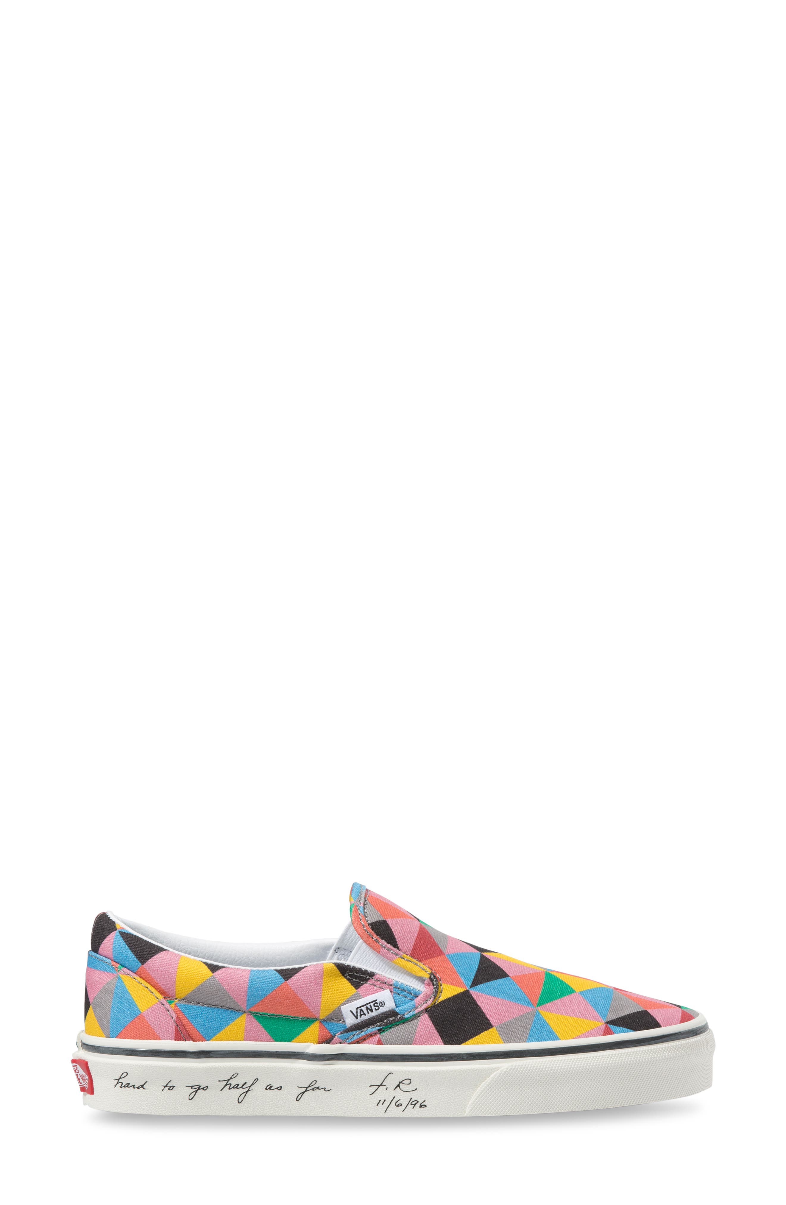 Vans x MoMA Faith Ringgold Slip-On Sneaker, Alternate, color, 