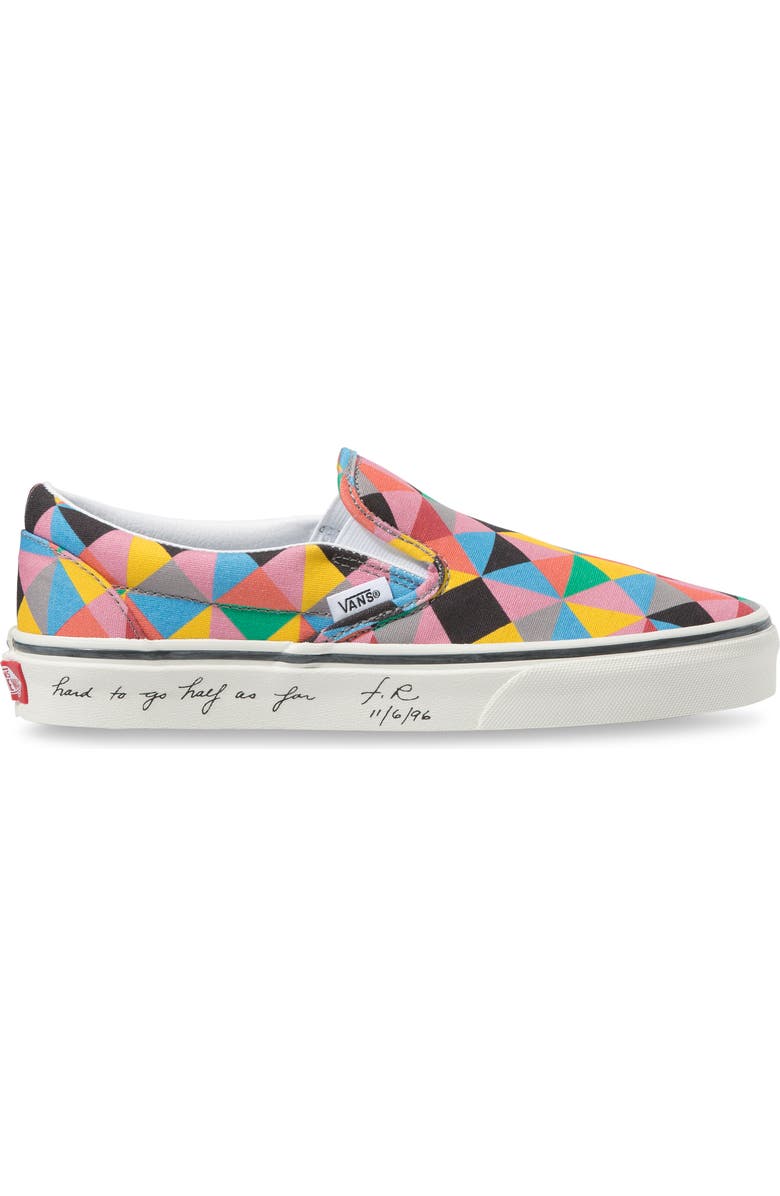 Vans x MoMA Faith Ringgold Slip-On Sneaker, Alternate, color,