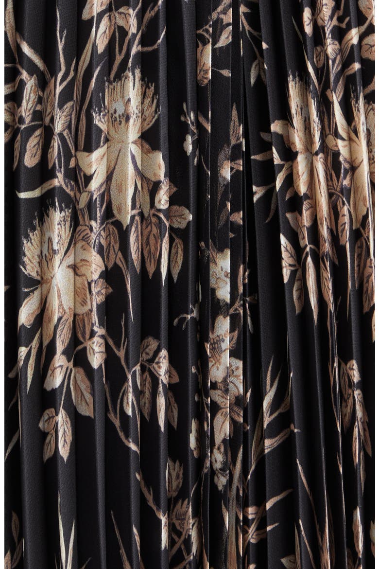 zimmermann pleated chiffon midi dress Zimmermann Pussy-Bow Chiffon Pleated Midi Dress NEW WITH TAGS size 0P