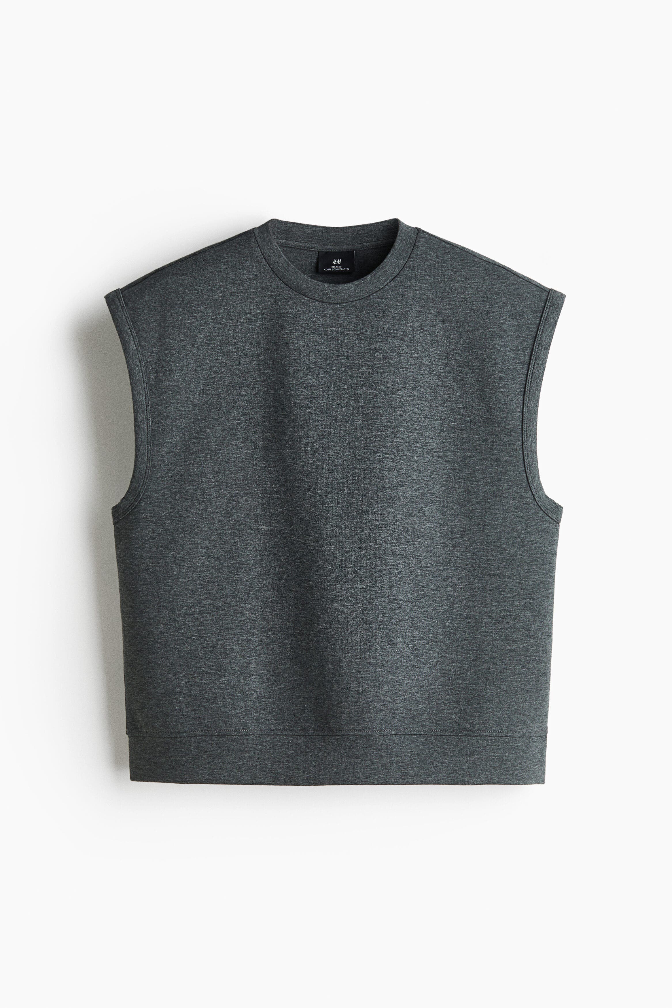 H&M Relaxed-fit Scuba Knit Tank Top (Men) | Nordstrom