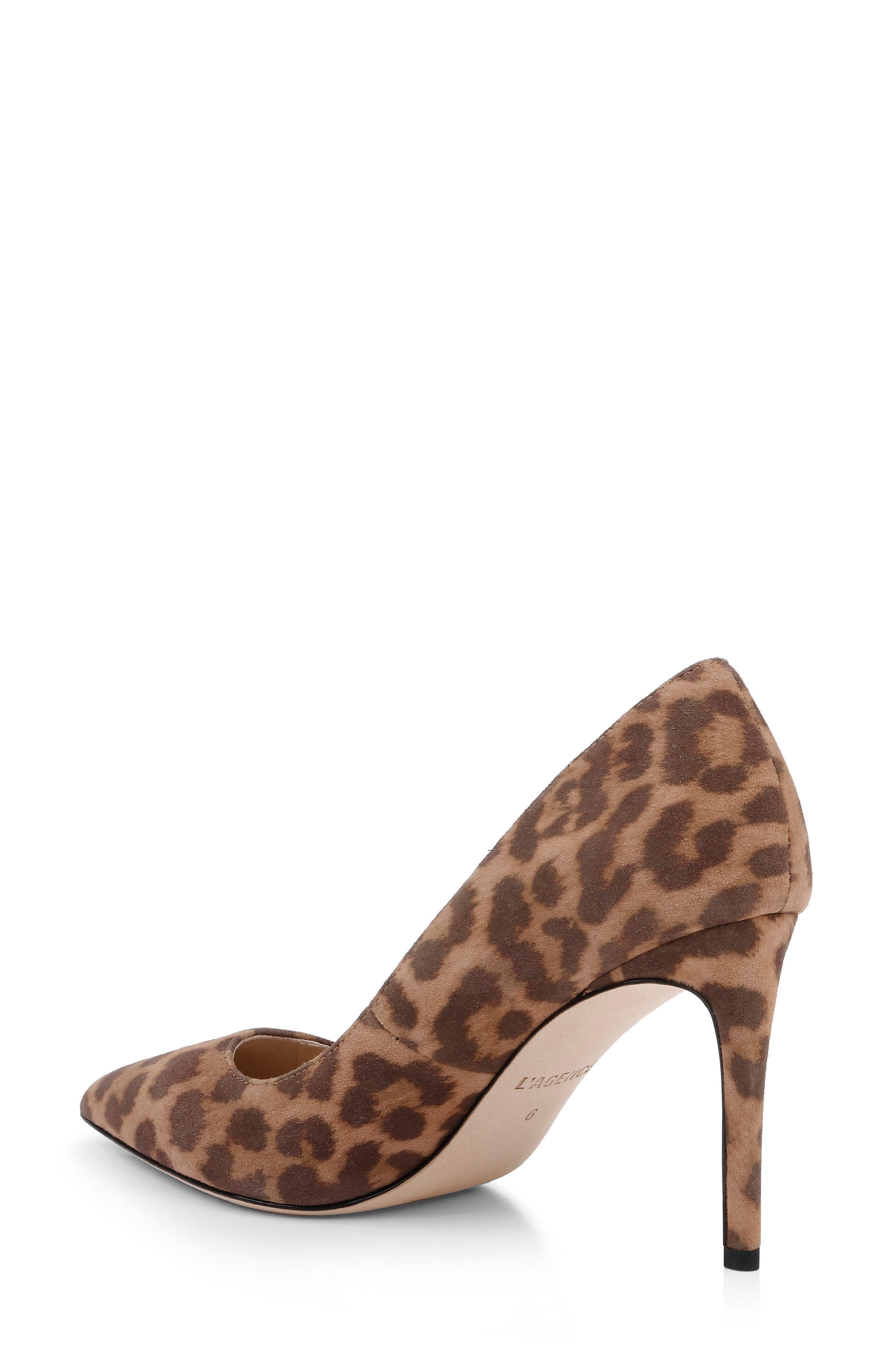 Maelle Pointed Toe Pump, Alternate, color, LEOPARD