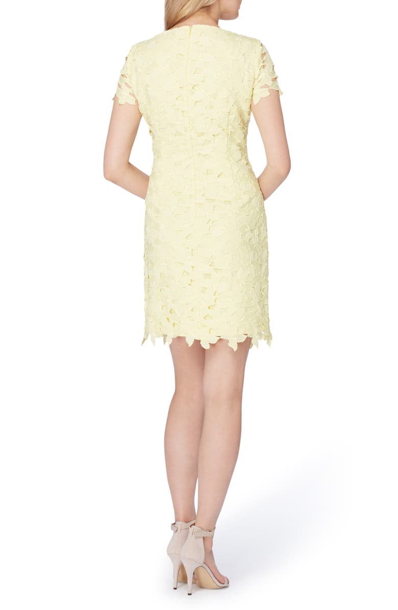 Tahari Lace Sheath Dress, Alternate, color, 