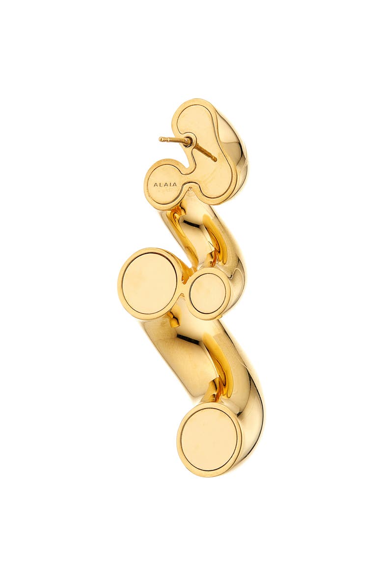 Torsion Drop Earrings, Alternate, color, OR