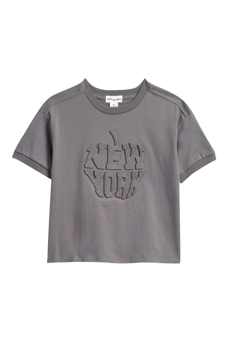 Kids' NYC T-Shirt, Main, color, DARK GREY