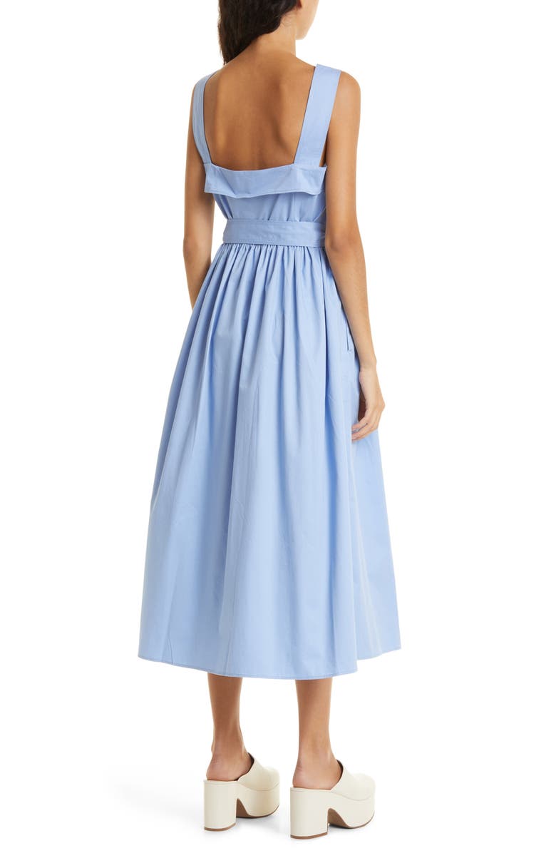 Stine Goya Stina Belted Organic Cotton Dress, Alternate, color, 