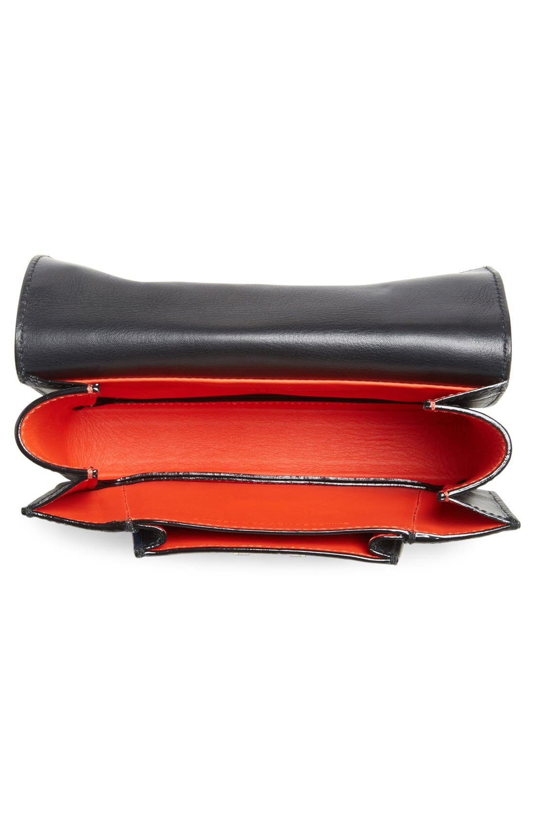 Proenza Schouler 'Hava - Exotic Spheres' Embellished Leather Clutch, Alternate, color, 