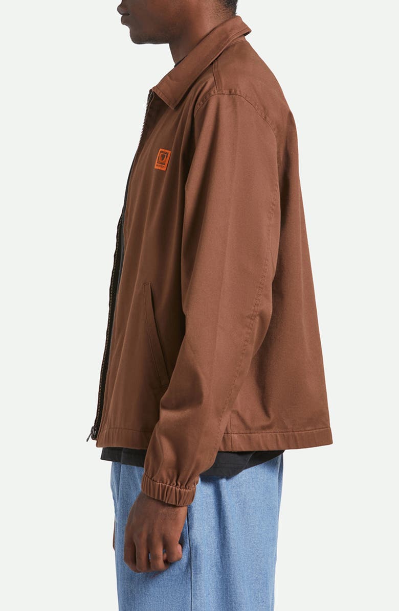 Brixton Union Harrington Relaxed Jacket, Alternate, color, Pinecone Brown