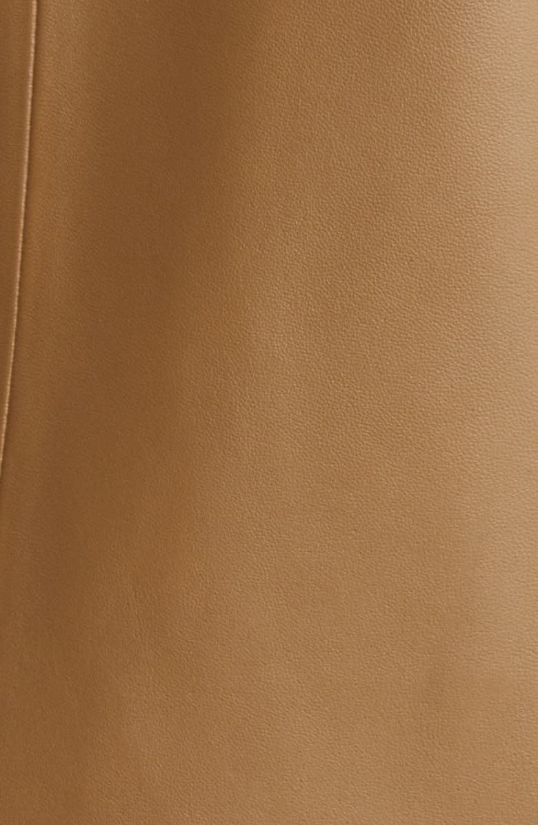 Michael Kors Oversize Moto Jacket, Alternate, color, Husk