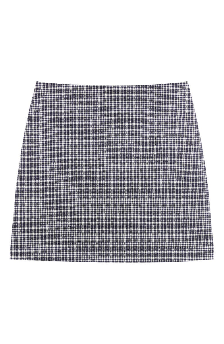 Theory Simple Knit A-Line Miniskirt, Alternate, color, Almond Multi - 2Em