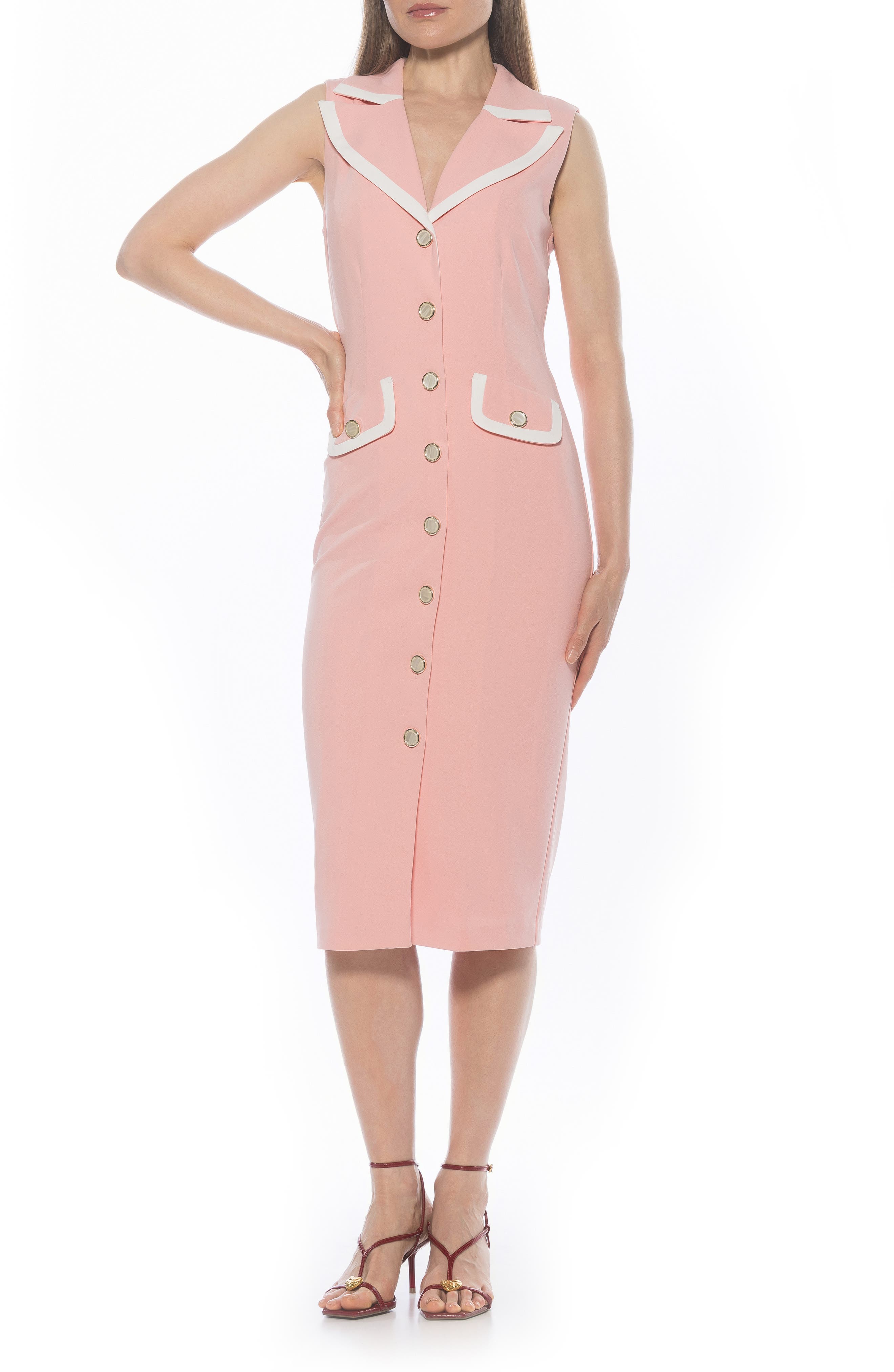 Jean Sheath Dress - image 5