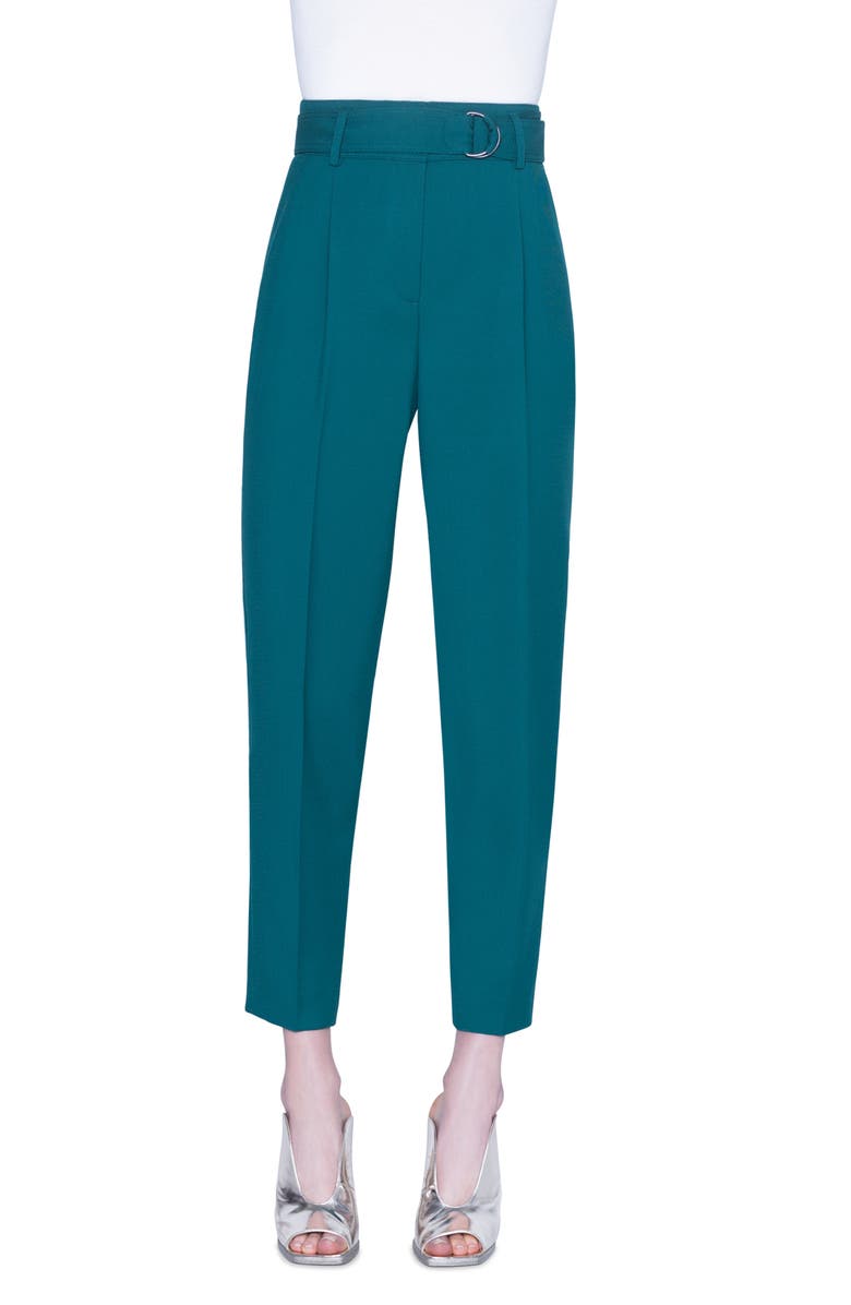 Akris punto Fred Wool Crop Pants, Main, color, 