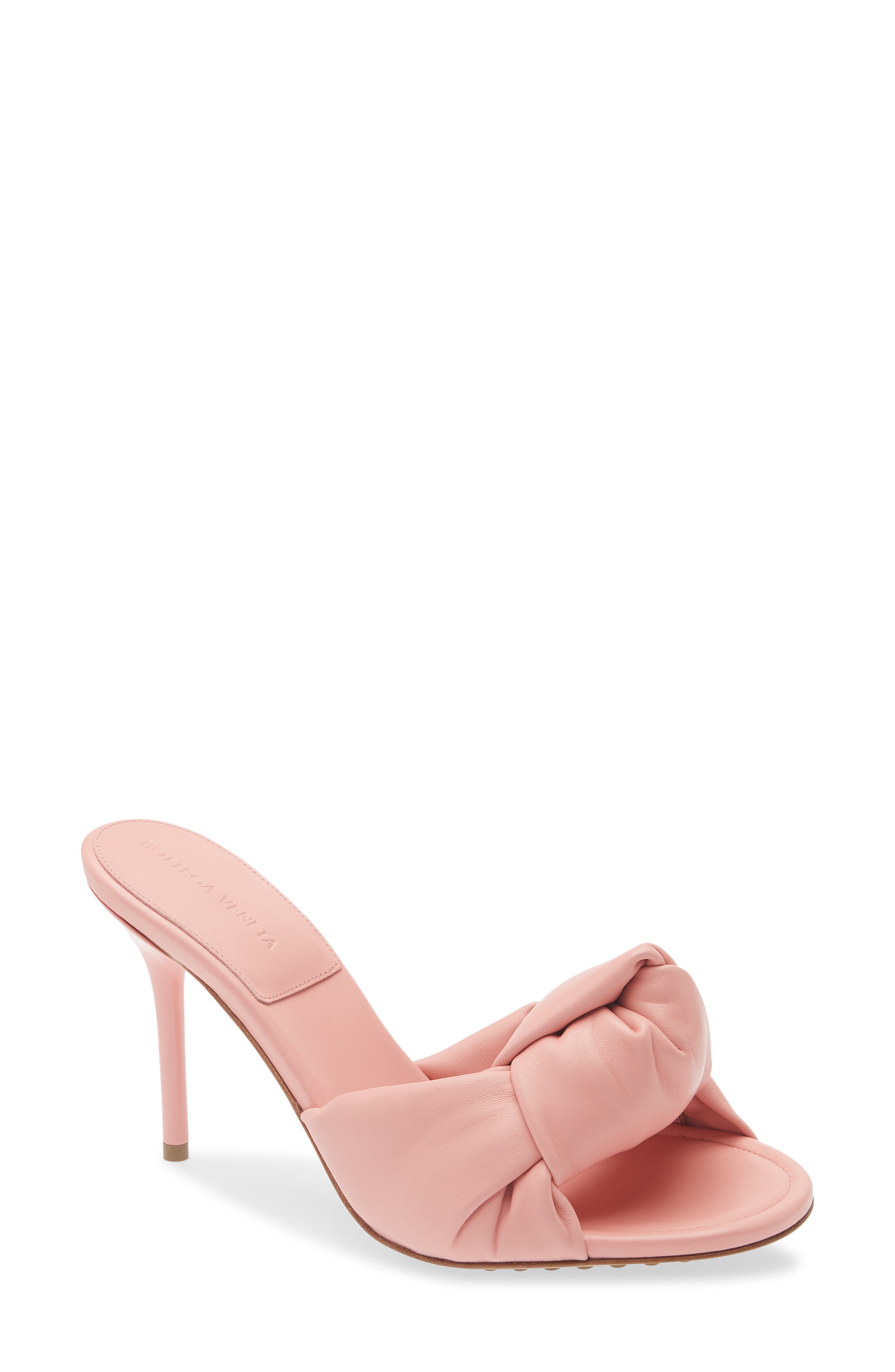 Bottega Veneta Cherry Twist Sandal, Main, color, Blush