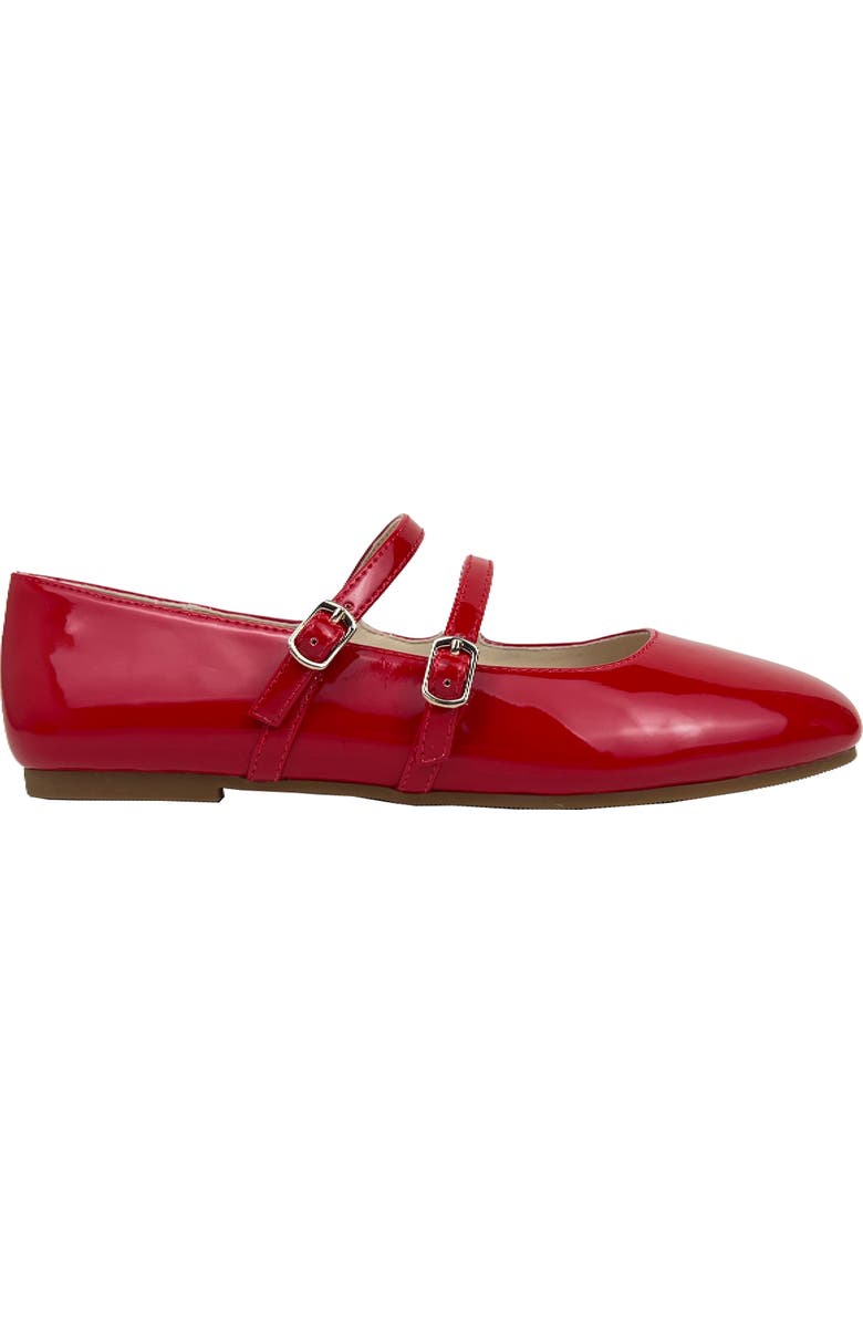 Yosi Samra Kids' Miss Mary Flat, Alternate, color, Red