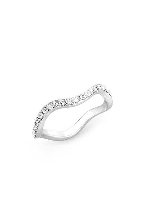 Ariella Collection Wavy Ring Band