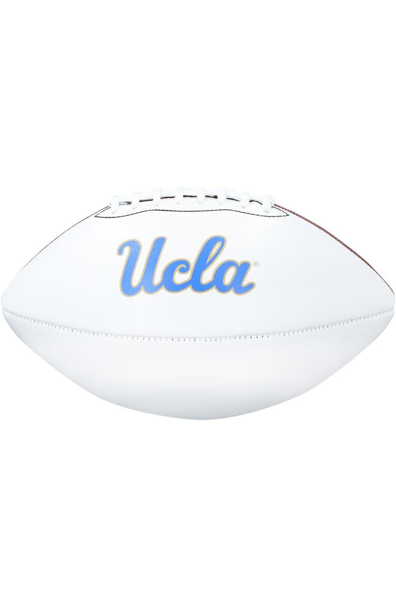 Nike UCLA Bruins Autographic Football, Main, color, Brown