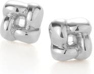 JENNY BIRD Mini Woven Square Earrings