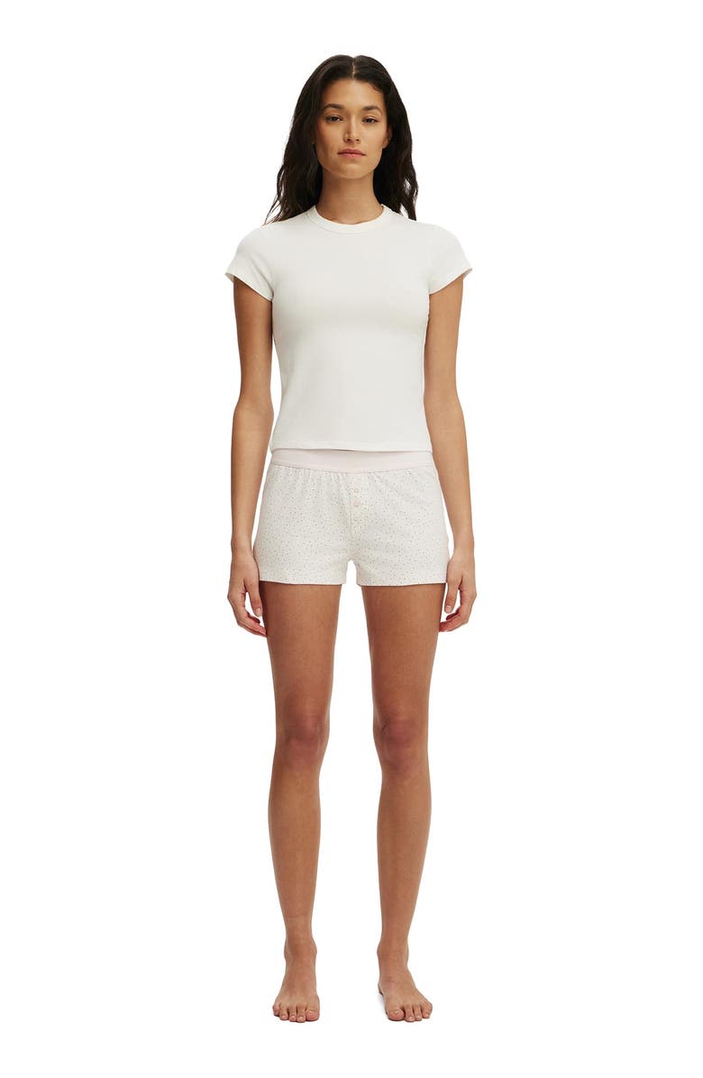 COTTON ON BODY Women's Dreamy Soft Baby Tee, Alternate, color, Coconut Milk