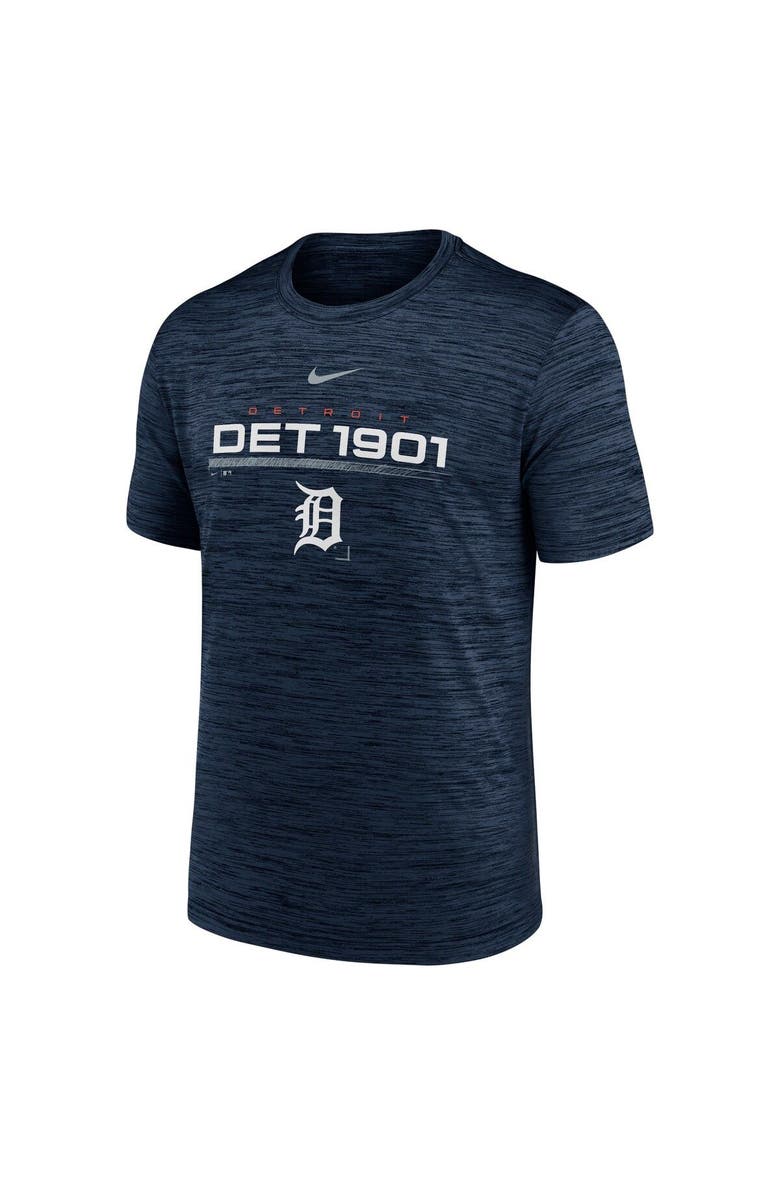 Nike Men's Nike Navy Detroit Tigers Wordmark Velocity Performance T-Shirt, Alternate, color, Navy
