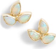 Anzie Bouquet Fleur de Lis Stud Earrings